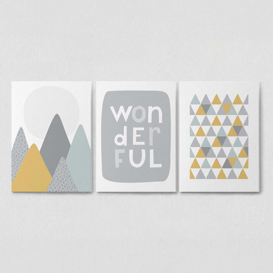 Peak Hill  Kunstdruck-Set, duck egg