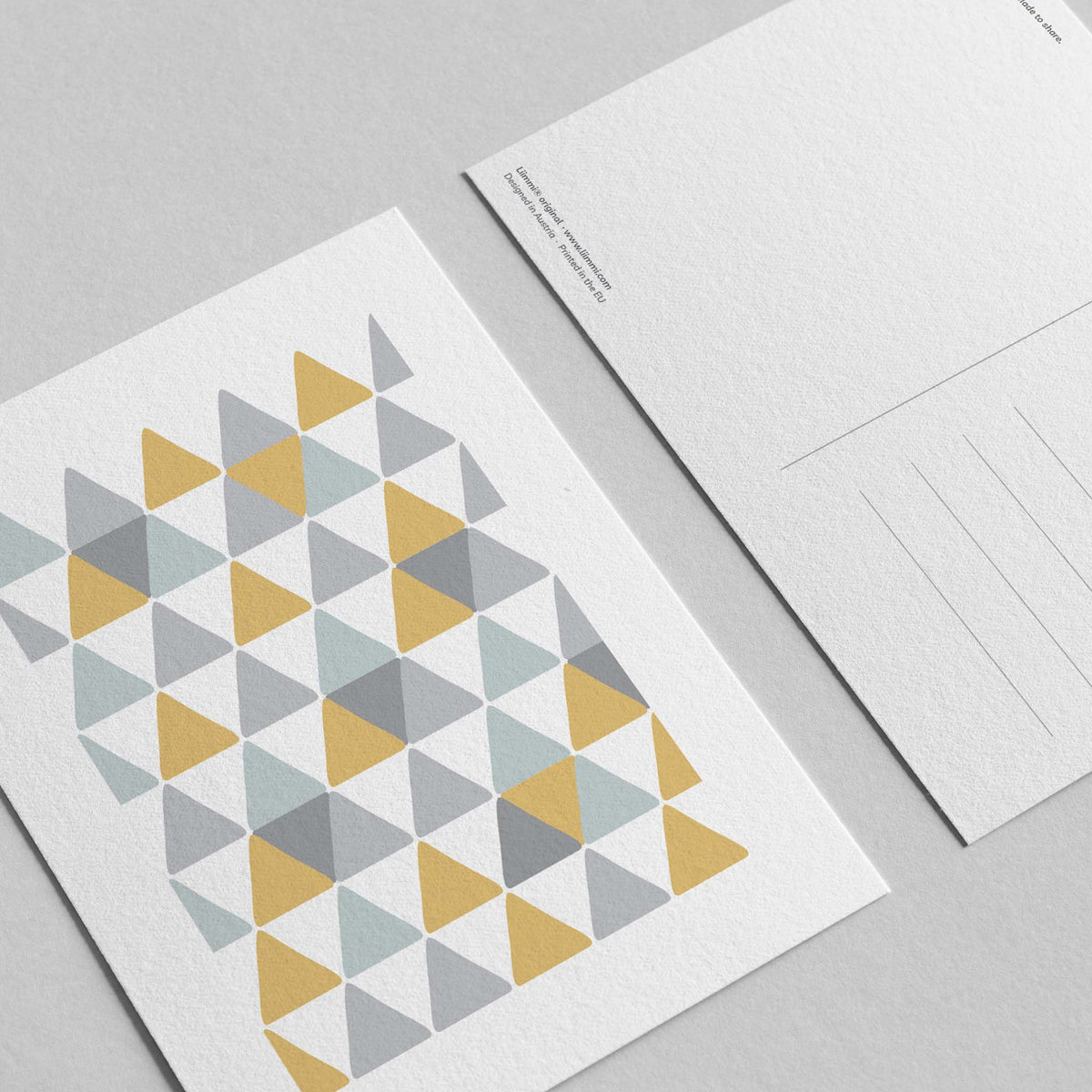 Hill Dusk Kunstdruck Postkarte, duck egg