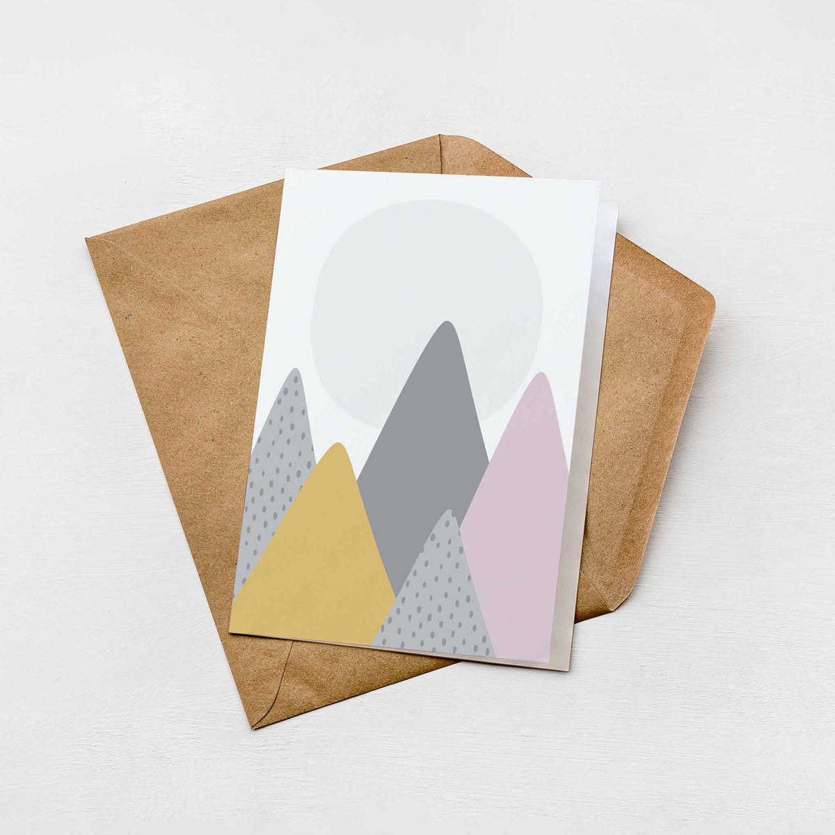 Peak Hill Art Print Set, dusty rose