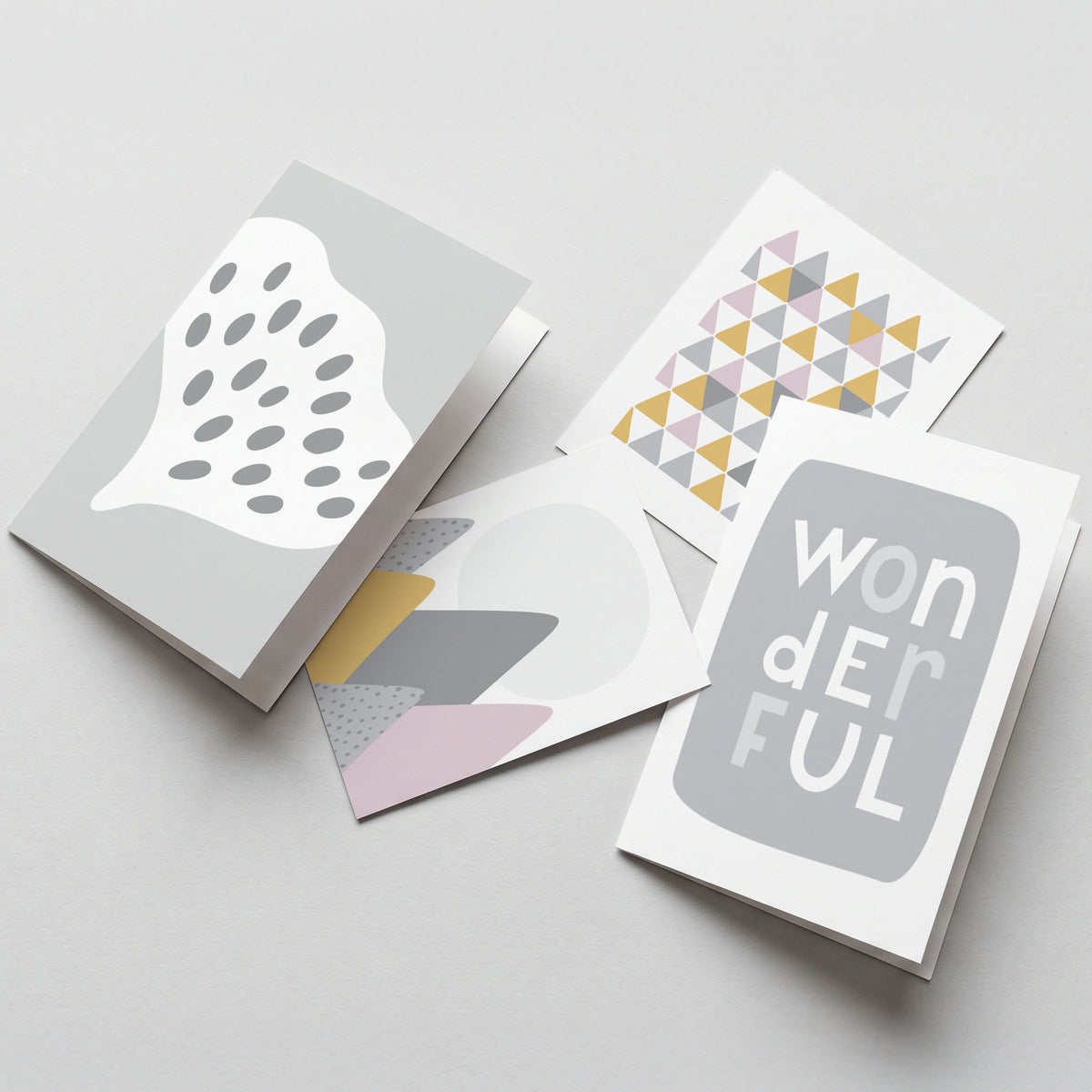 Bold Wonder Kunstdruck-Set, altrosa